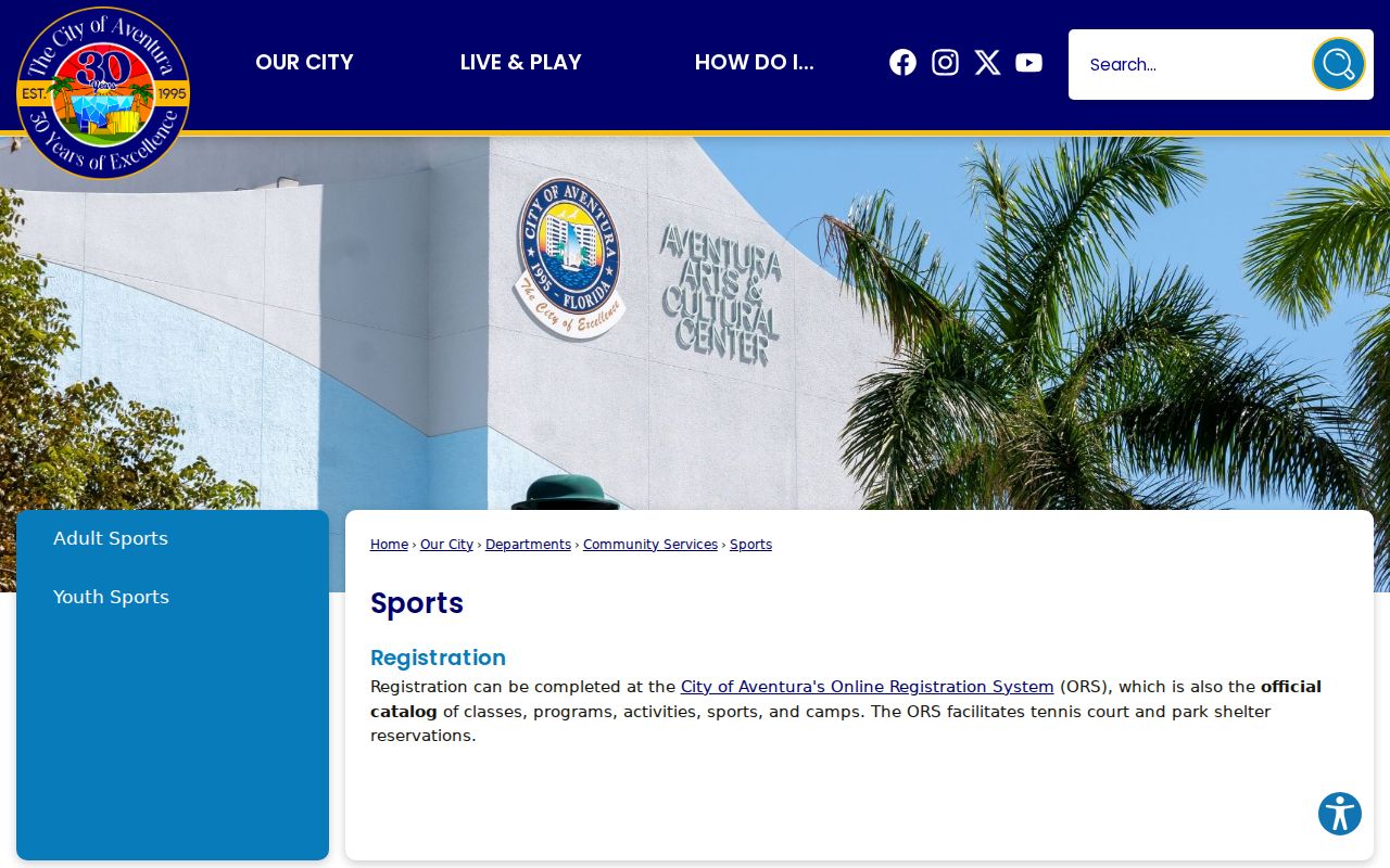 Aventura neighbors community services and participation page
